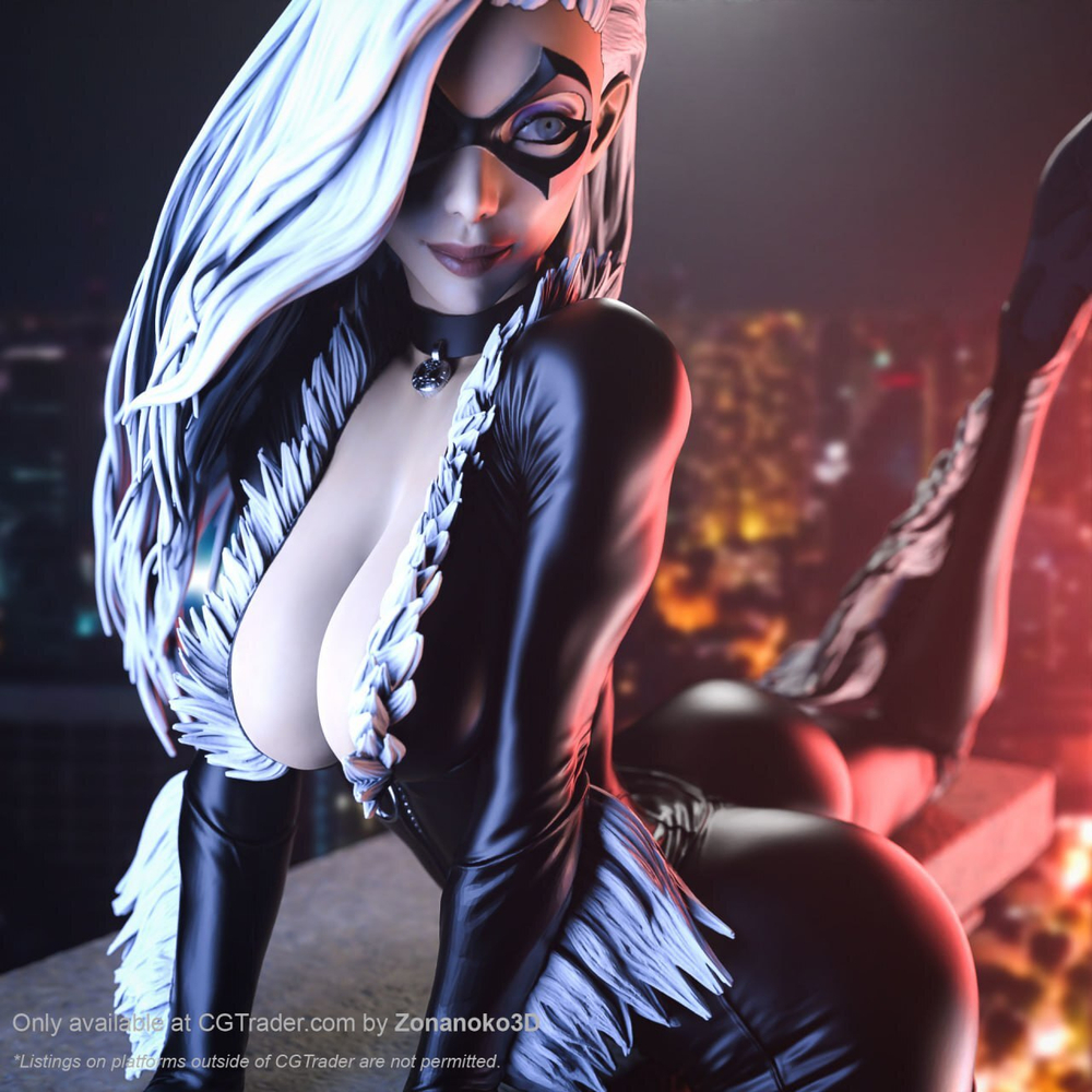 Фигурка Чёрная кошка Фелиция Харди Black Cat Felicia Hardy