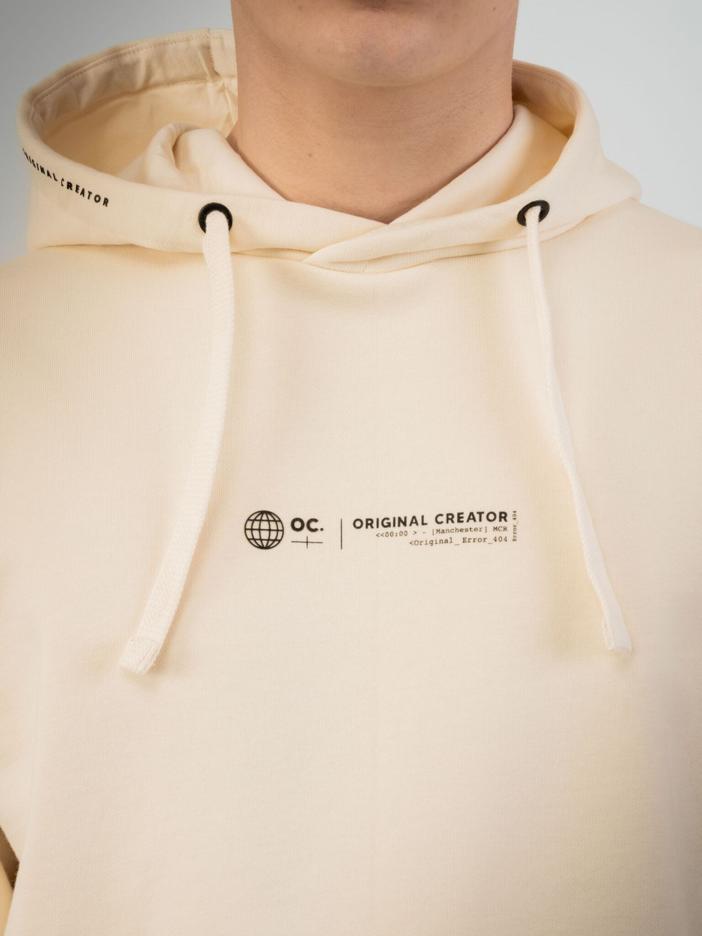 Худи мужское ORIGINAL CREATOR METAVERSE HOODIE, Молочный