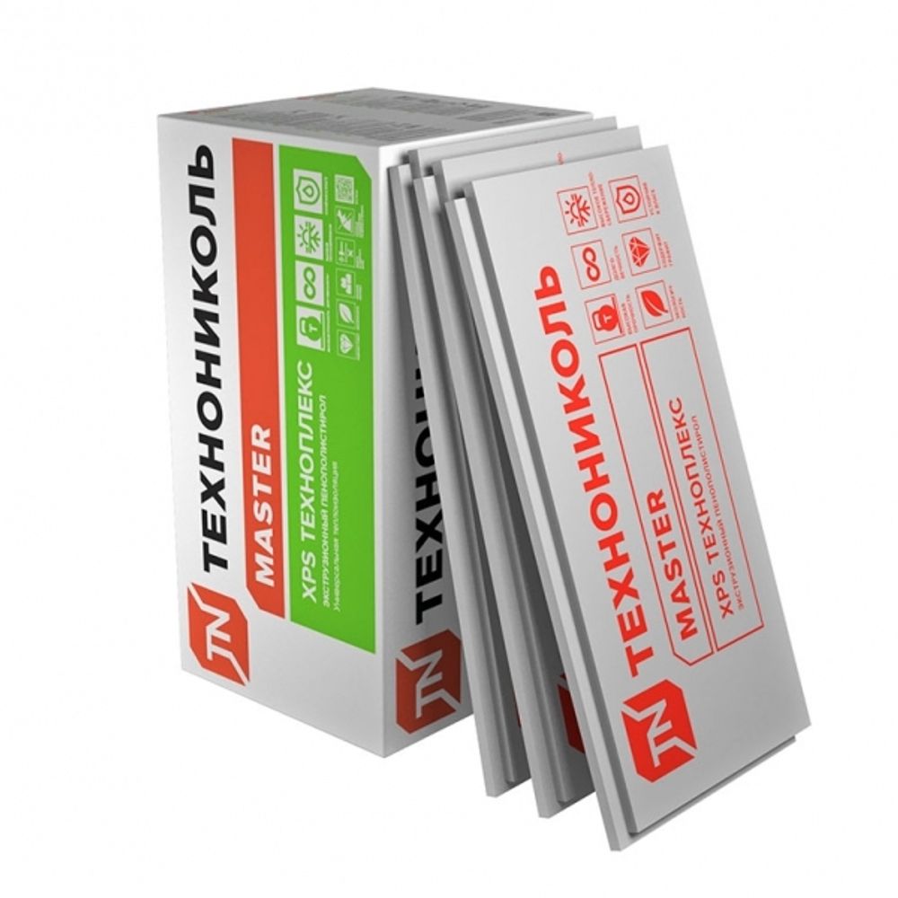 Экструд. пенополистирол Технониколь Техноплекс 1180*580*50мм (4,1064м2=0,20532 м3) (6 плит)