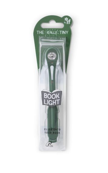 Kitab lampası \ Книжная лампа \ Book lamp Really Tiny Book Light - Forest Green