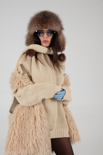 Жилет с мехом RIKKY