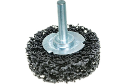 Щетка дисковая ПРОФЕССИОНАЛ (50 мм; нейлоновая проволока с абразивным покрытием) для дрели ЗУБР 35162-050_z01