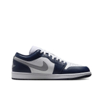 Jordan 1 Low Wolf Grey Midnight Navy