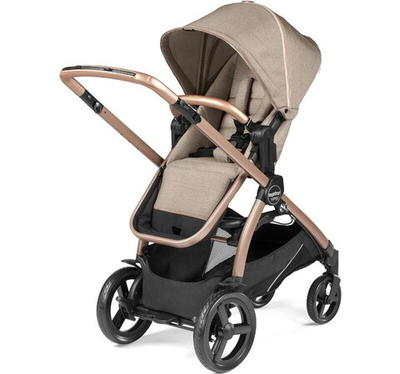Прогулочная коляска Peg Perego Ypsi Mon Amour бежевый+розовый