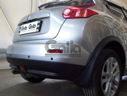 Фаркоп оцинкованный Galia N053C для Nissan Juke 2011- 2WD(паспорт и сертификат в комплекте)(без электрики)