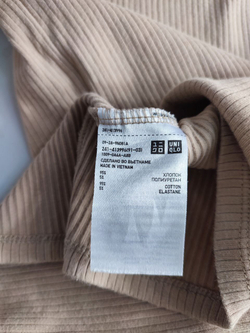 Футболка Uniqlo из хлопка повседневная 42 размер