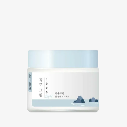 ROUND LAB Крем лёгкий увлажняющий с комплексом минералов - 1025 Dokdo light cream (80мл)