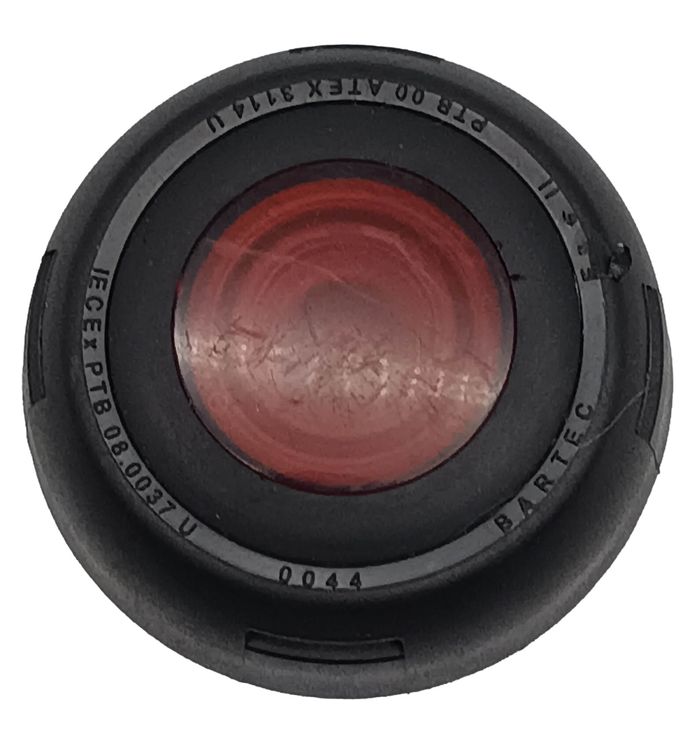 Кнопка BARTEC PTB 00 ATEX 3114 U красная, взрывозащищенная, IECEx II, PTB 08.0037 U 0044