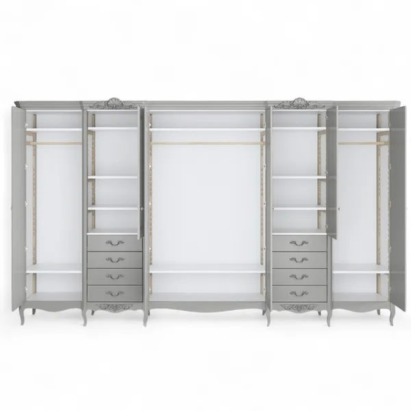 Шкаф 6 дверей