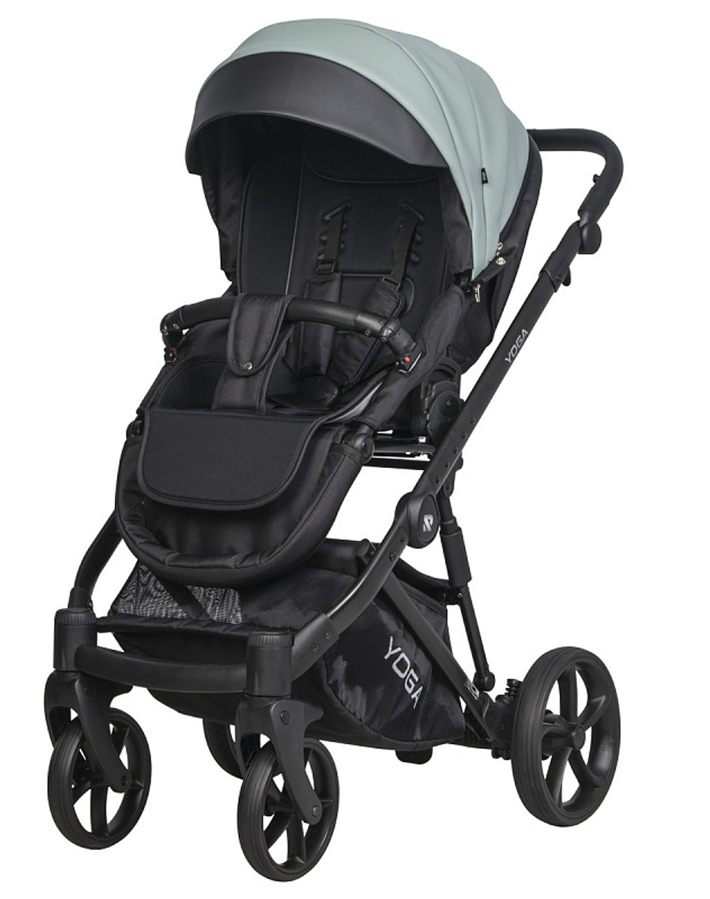 Детская коляска Riko Basic Yoga Ecco 2 в 1 16 Lagoon (зеленый)