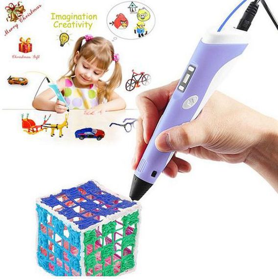 3D qələm \ 3D ручка \ 3D pen bənövşəyi