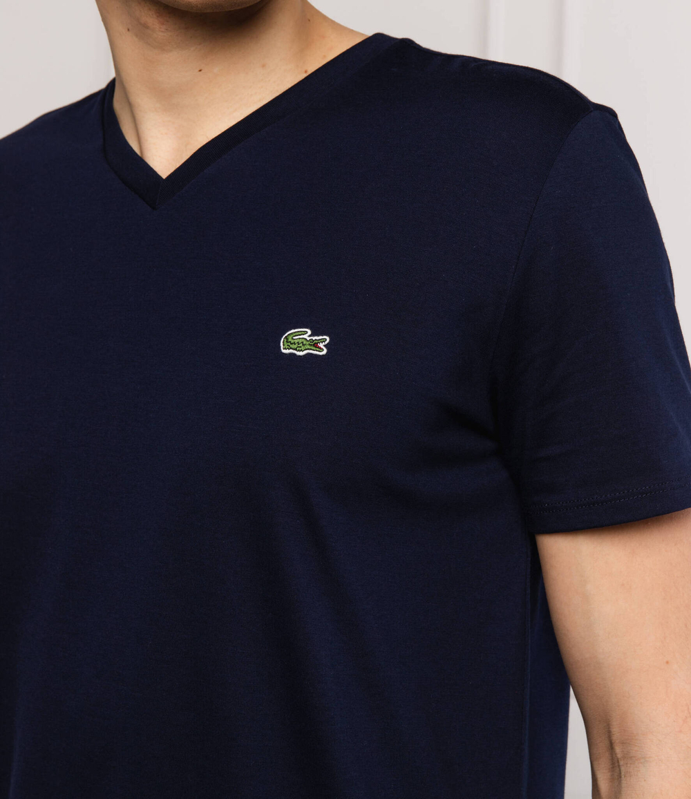 футболка Lacoste - темно-синий(TH6710)