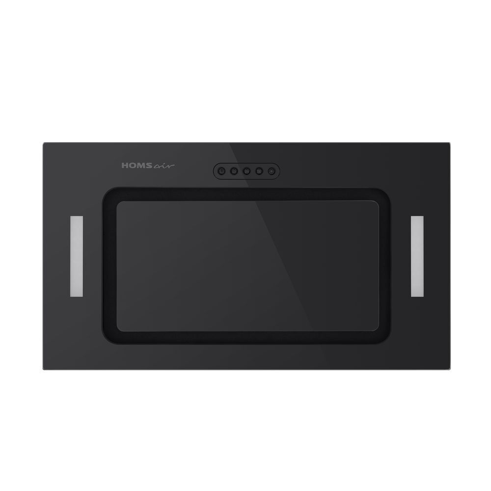 Кухонная вытяжка HOMSair Crocus Push 52 черный фото 4
