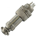 Авиационный разъем GX12 5Pin (штекер+гнездо)