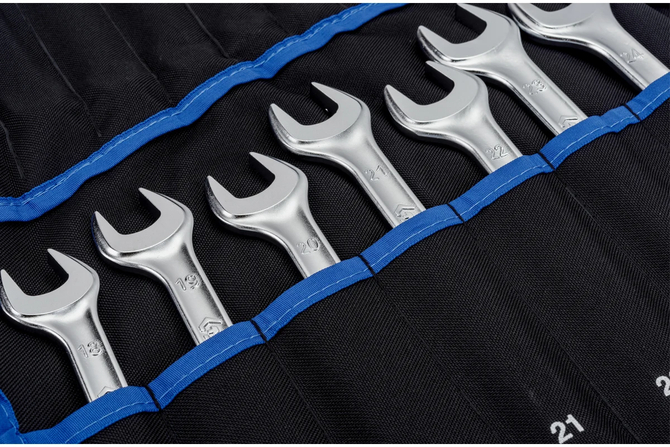 KING TONY (12D26MRN) Набор комбинированных ключей, 6-32 мм, чехол из теторона, 26 предметов