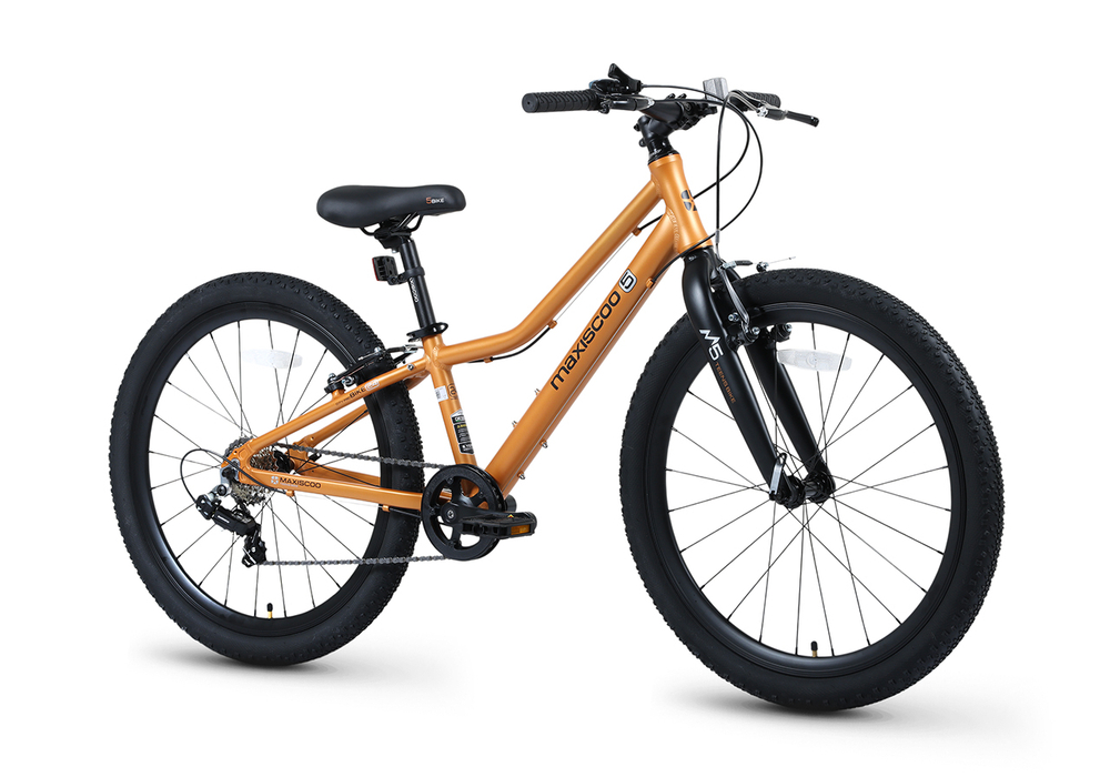 Велосипед 24'' Maxiscoo 5BIKE L Оранжевый Матовый (2026)