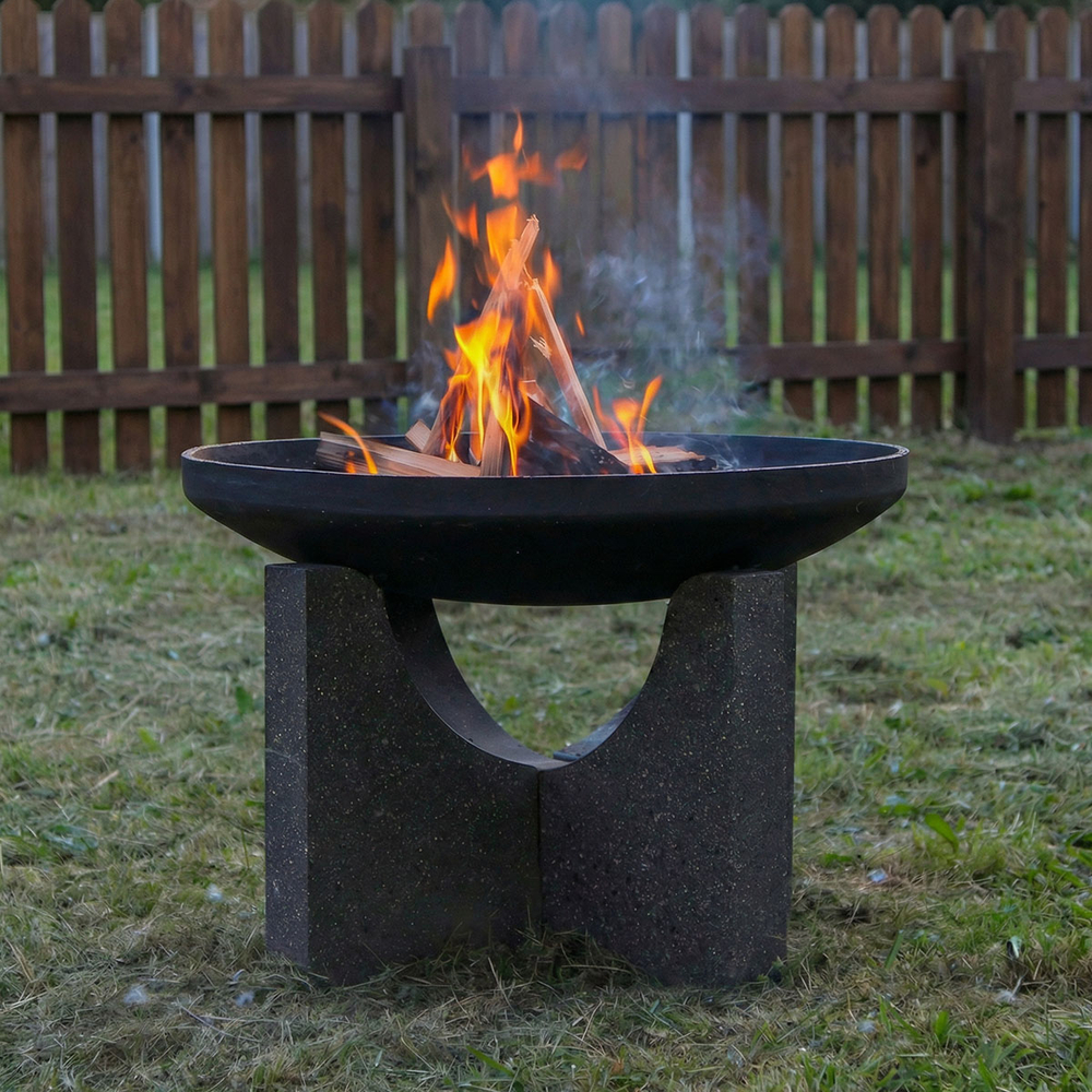 Чугунная костровая чаша CONCRETIKA S80