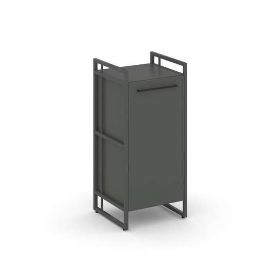 Рифт Шкаф 2 ниши узкий RF.SU-21 (R)  420*396*924