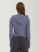 Женский Кардиган Stripe Hoodie