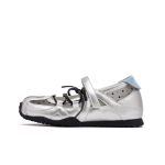 Unclewen Punk Summer Pu Mesh Height Increasing