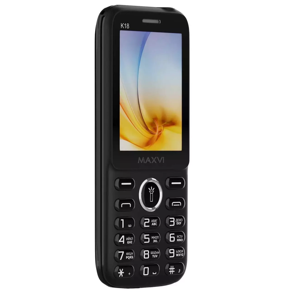 Мобильный телефон Maxvi K18, чёрный