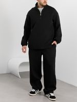 Толстовка мужская Интер-1 Виотекс ЧЁРНЫЙ