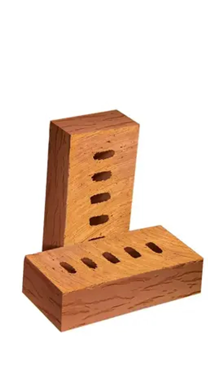 Кирпич рядовой полнотелый M200, кора