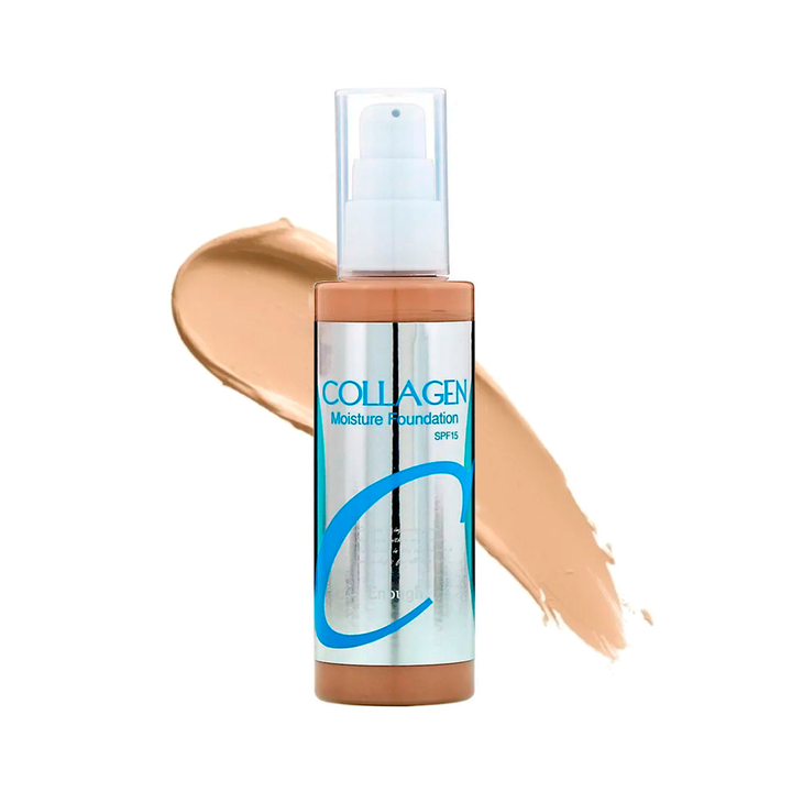 Тональный крем Enough Collagen #21 Moisture Foundation SPF15 увлажняющий с коллагеном тон 21 100 мл