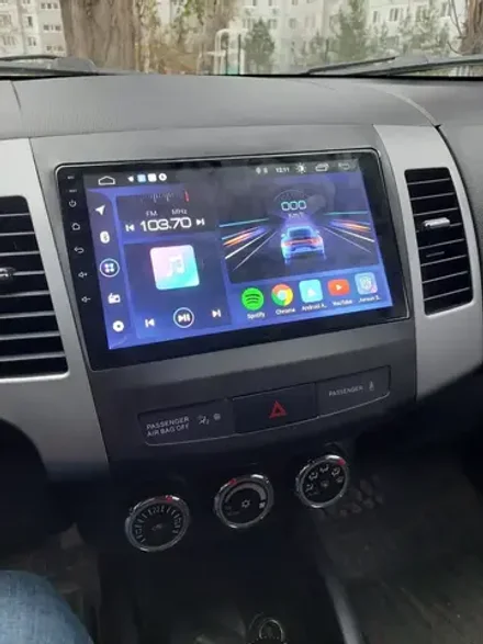 Магнитола для Mitsubishi Outlander XL - Vaycar VA47-0056 на Android 13, 8-ядер, 2Гб-32Гб, 4G SIM-слот