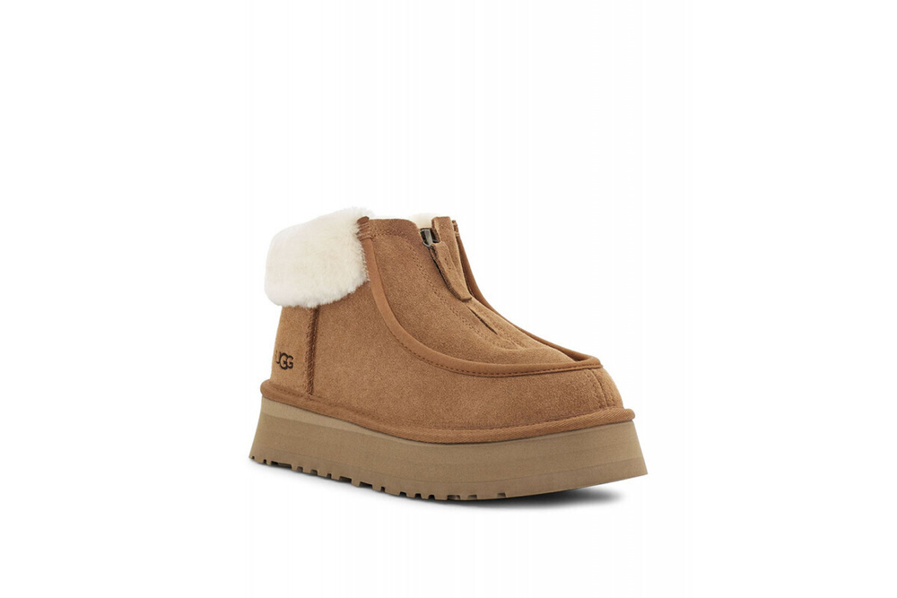 UGG Funkette Platform Chestnut