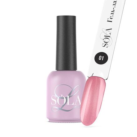 SoLa Гель-лак Angel 01 перламутровый, 10мл