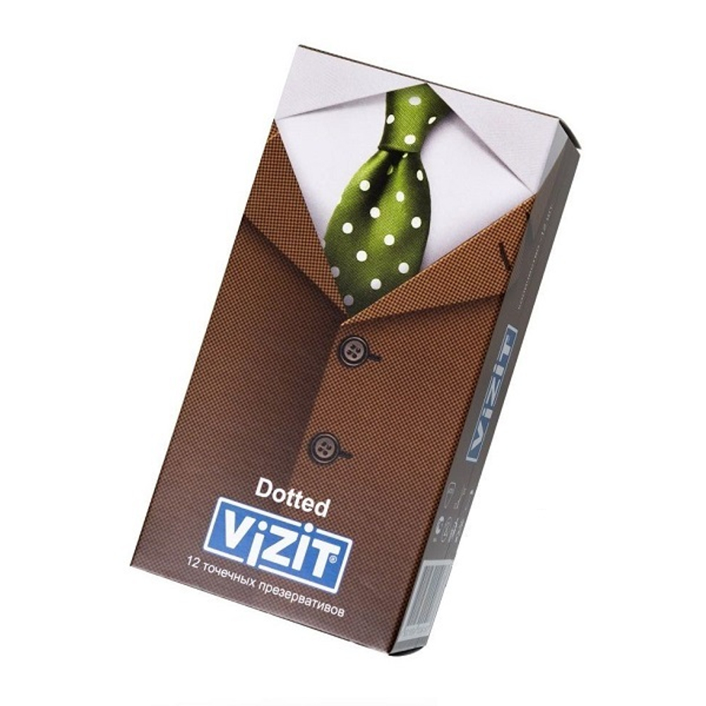 Презервативы с точечками VIZIT Dotted