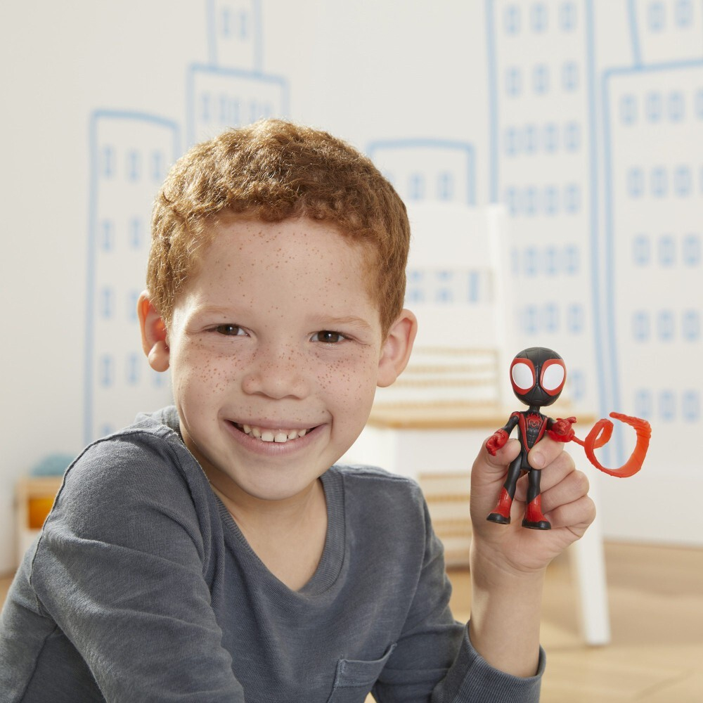 Hasbro Marvel Spidey Amazing Friends - Фигурка 10 см Майлз Моралес: Человек-Паук F1936 / артикул   F1462 F1936  / GTIN 5010993853519