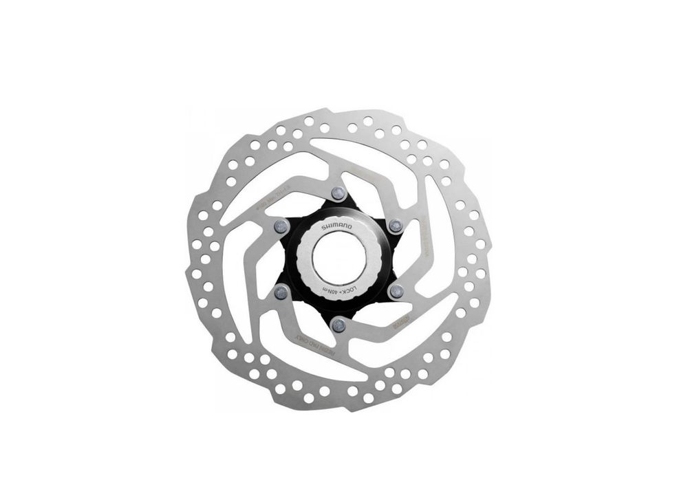 Ротор дискового тормоза Shimano, RT10, 180мм, lock ring, только для пластиковых колодок OEM