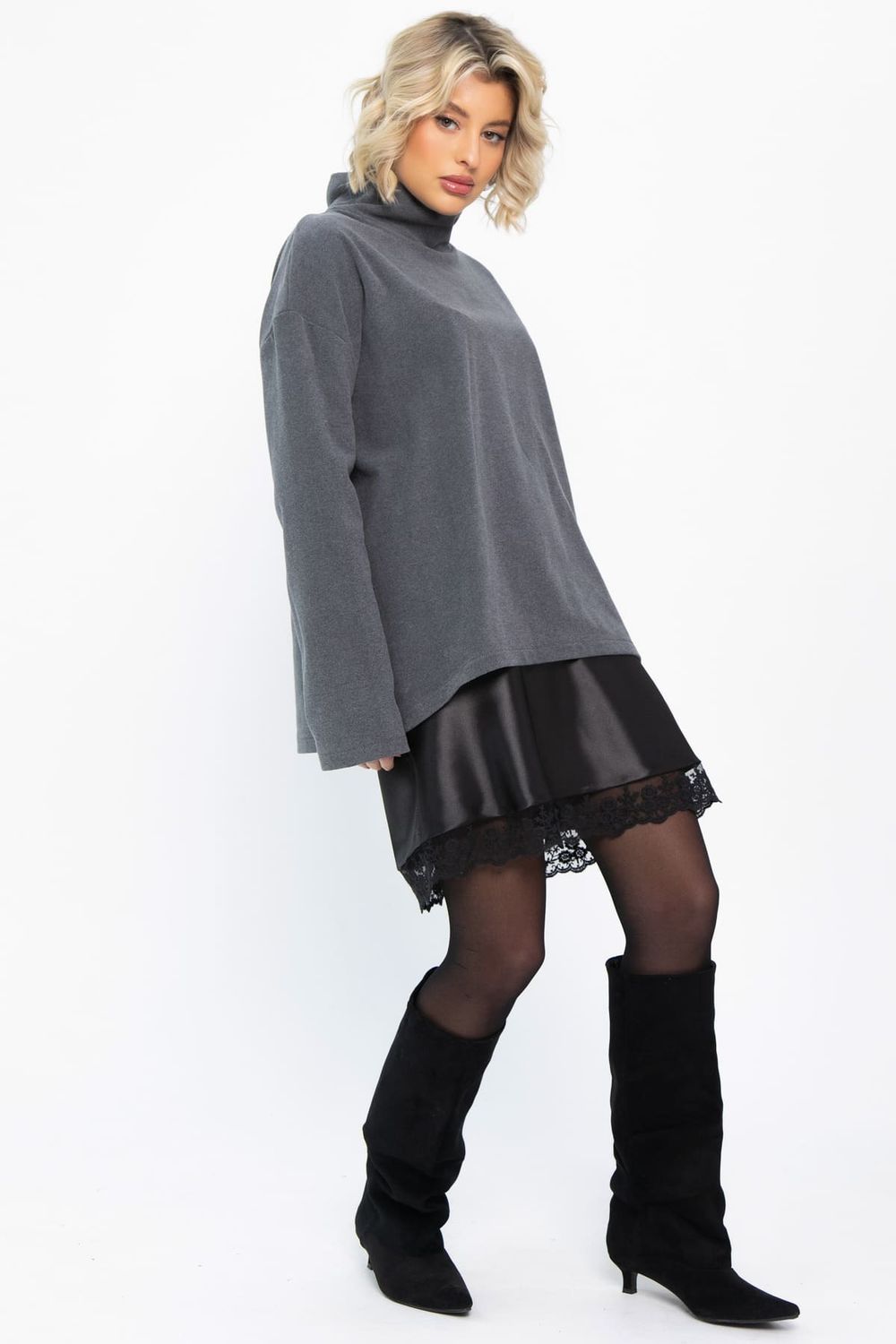 Юбка Игривое настроение (черная) Ю14833-7М LT Collection