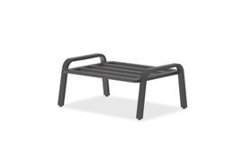 Malmo, пуф антрацит/зеленый, алюминий