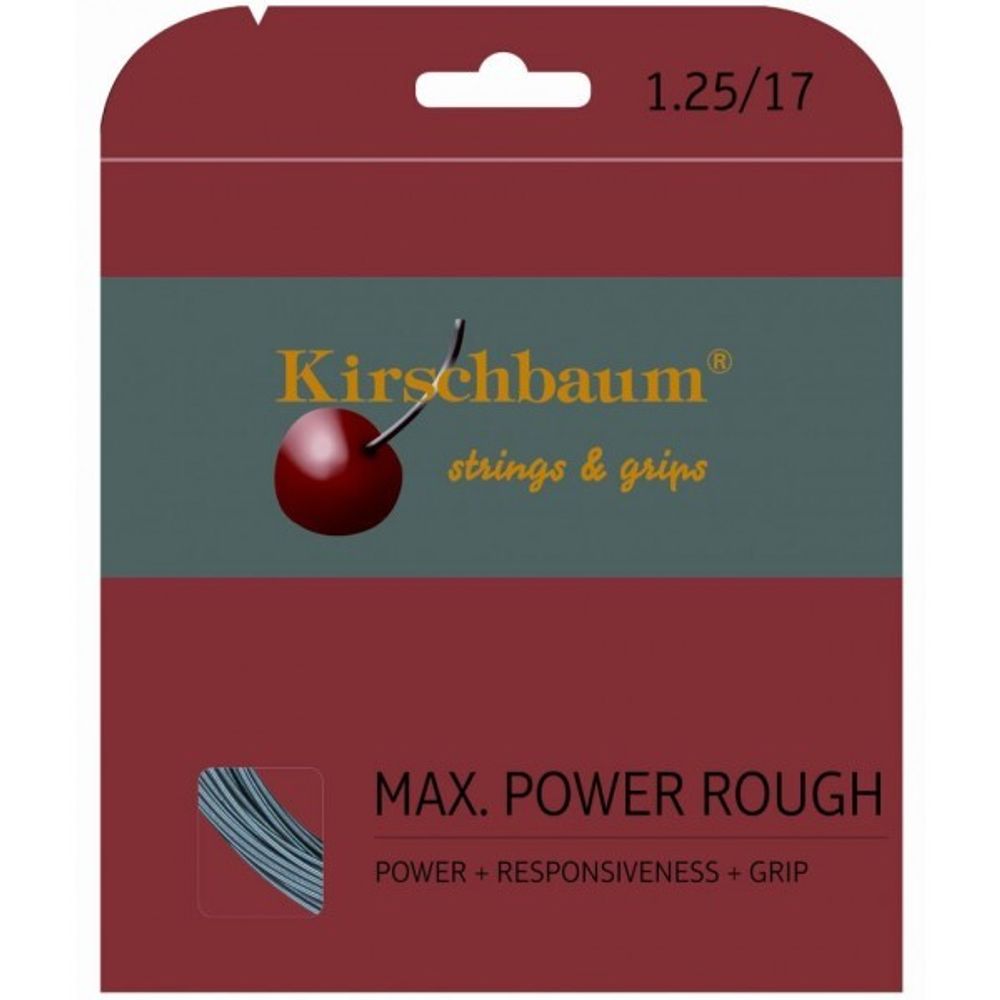 Струны теннисные Kirschbaum Max. Power Rough 120 (12 m)