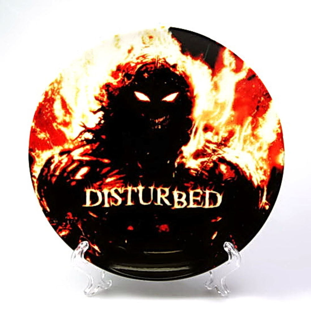 Тарелка Disturbed ( Indestructible )