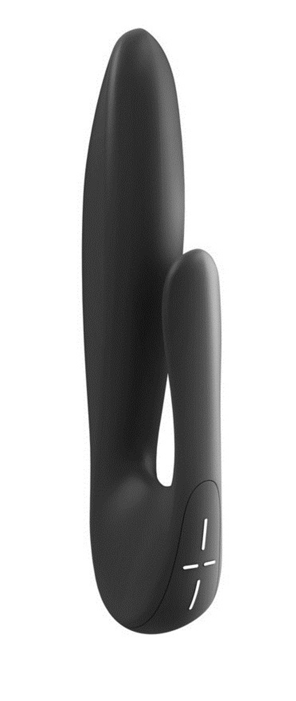 Ovo J2 Вибратор rabbit перезаряжаемый, Черный