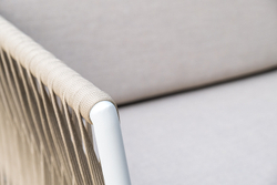 "Касабланка" модульная лаунж-зона из роупа (веревки), каркас из алюминия