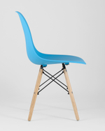 Стул Eames Style DSW бирюзовый (разборный каркас)