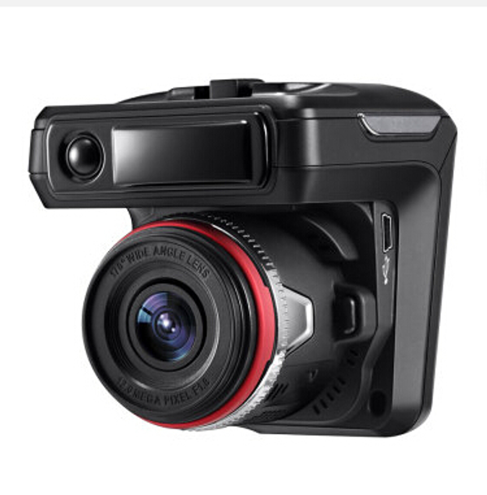 Автомобильный видеорегистратор 3 в 1 X7 (DVR+GPS+радар) (черный)