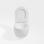 Унитаз подвесной Tornado Evo VT1-34ST, цвет белый, ультратонкое soft-close сиденье