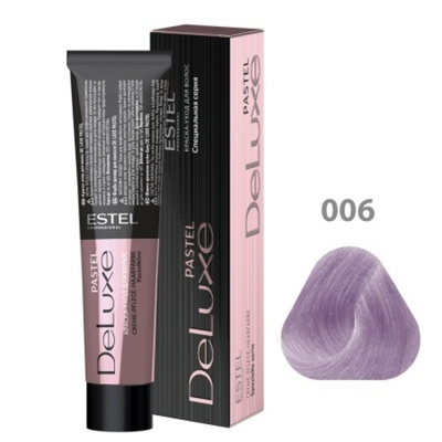 Краска-уход для волос DE LUXE тон 006 Лаванда (Пастельные тона)