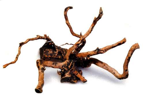 Декорация PRIME природная Коряга Черное дерево M 20-30 см