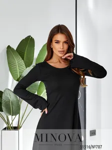 Платье 707-черный Minova