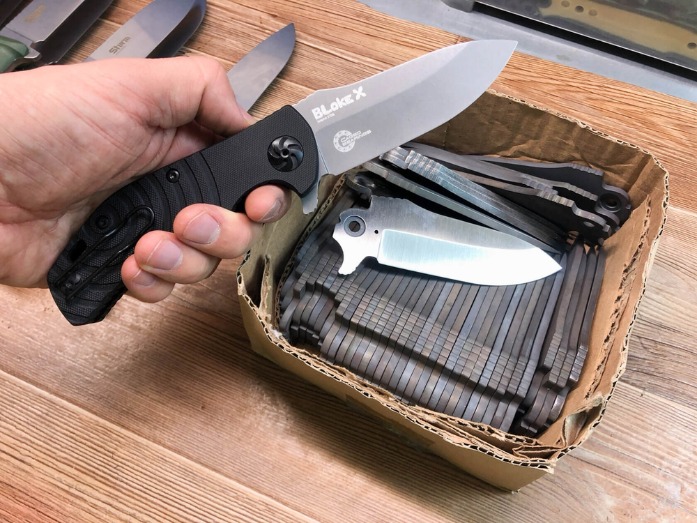 Складной нож Bloke X D2 TacWash