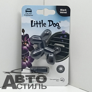Ароматизатор на обдув Little Joe Dog - Black Velvet (Черный бархат) - black  ED0606