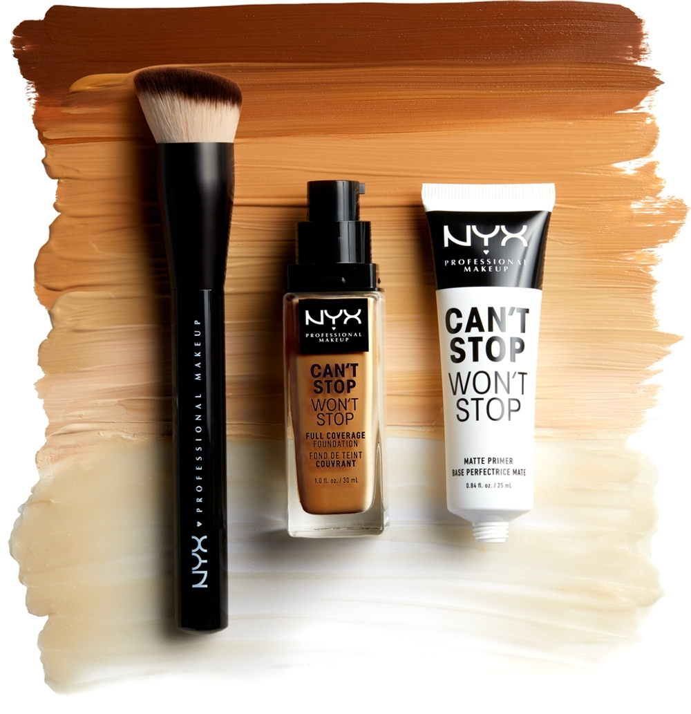NYX Professional Makeup Can't Stop Won't Stop Full Coverage Foundation - тональный крем с высокой степенью покрытия, 30 ml