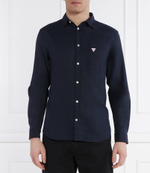 Льняная рубашка Guess Underwear - темно-синий(F4GH00 WG3L0)